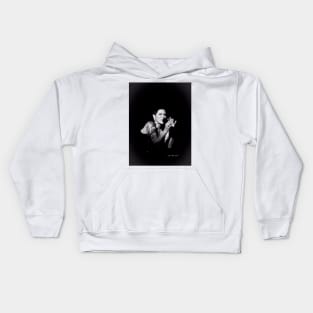 Beth Hart - Portrait - Black and White Kids Hoodie